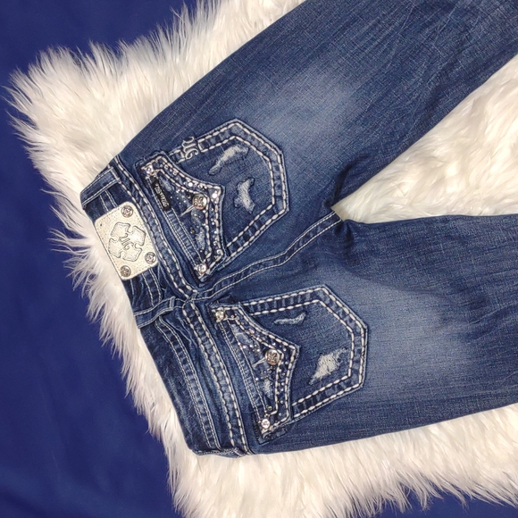 Miss Me Slim Bootcut Jeans size 26 - Picture 4 of 11